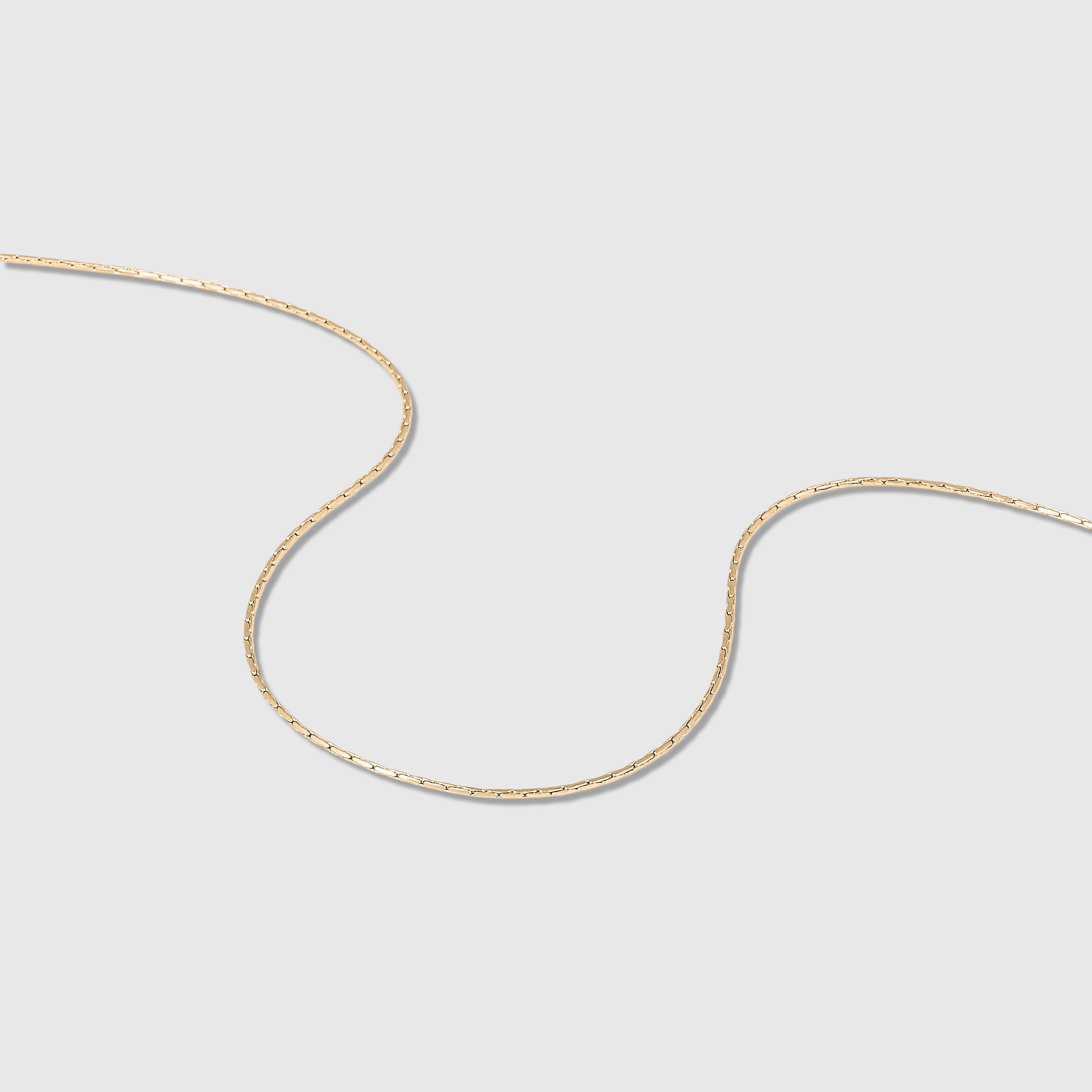 Classic Trace Chain Necklace (Gold)