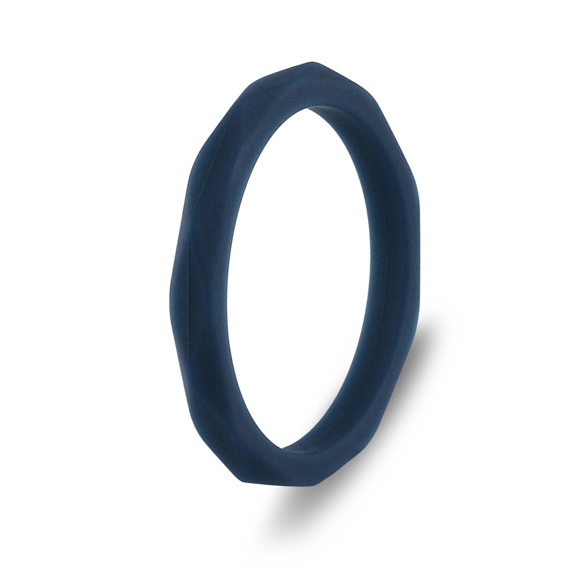 The Navy Lace - Women's Silicone Ring