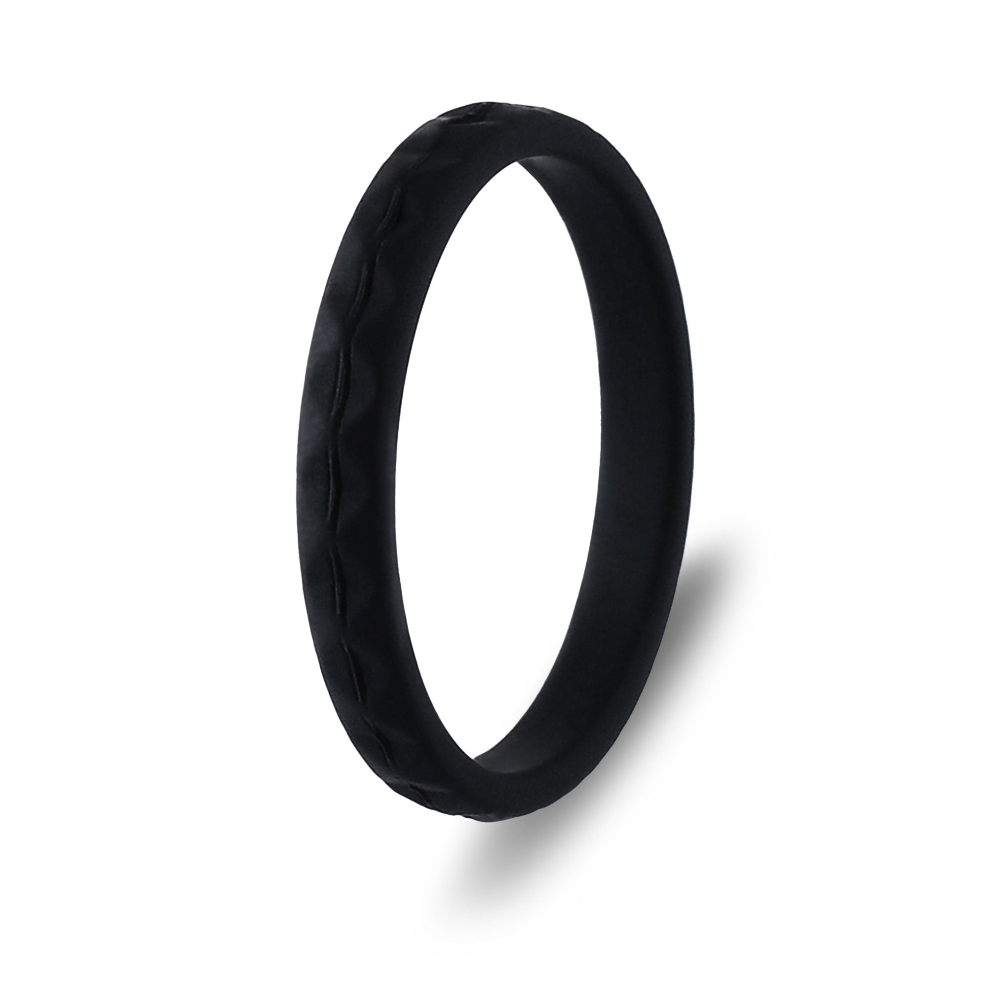 The Coal Cascade - Women's Silicone Ring