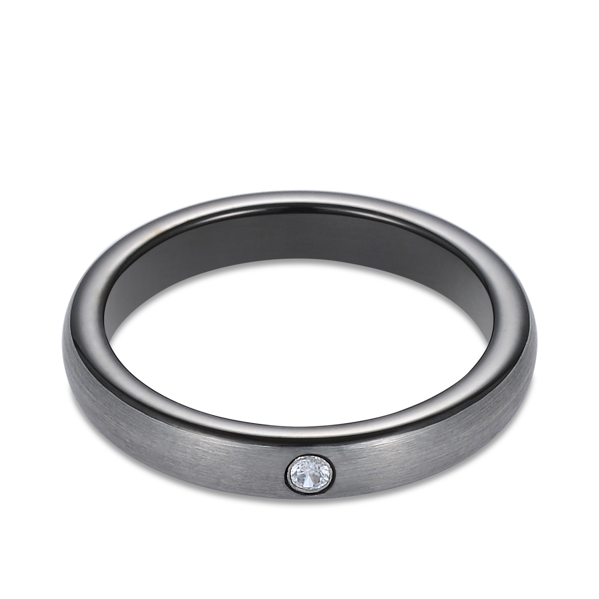 The Polaris - Women's 4mm Tungsten Ring