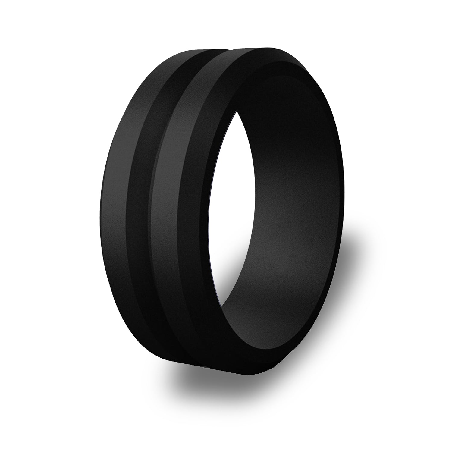 The Royal Black - Silicone Ring