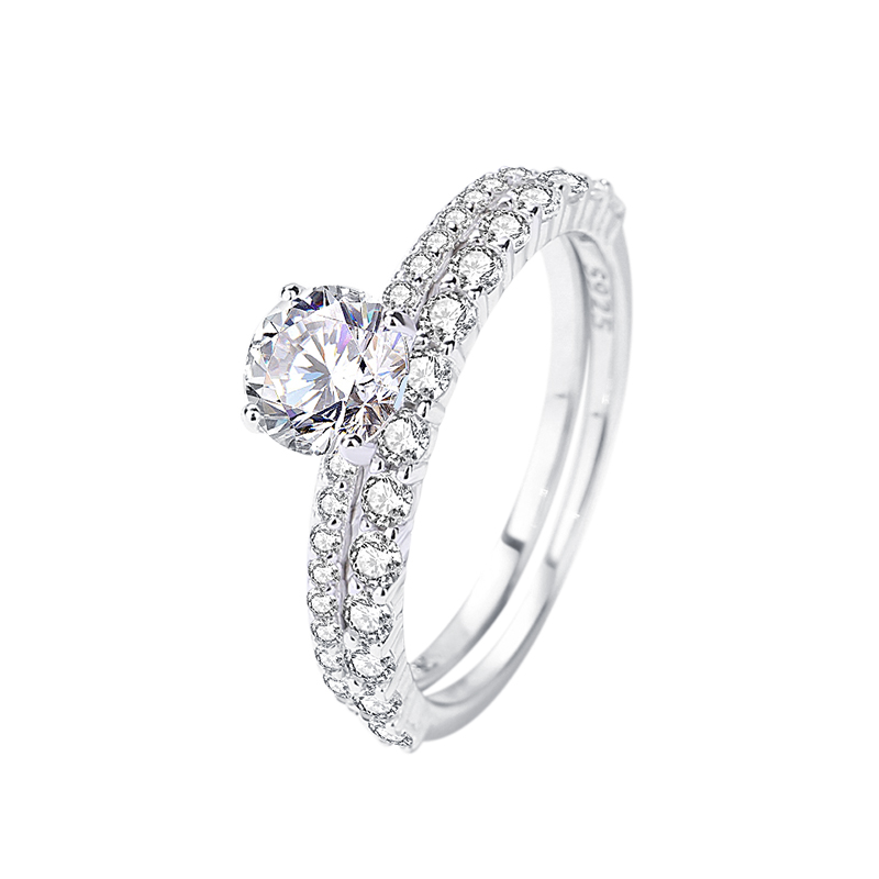 The Livia - Women's 1.0 crt Moissanite Diamond Ring