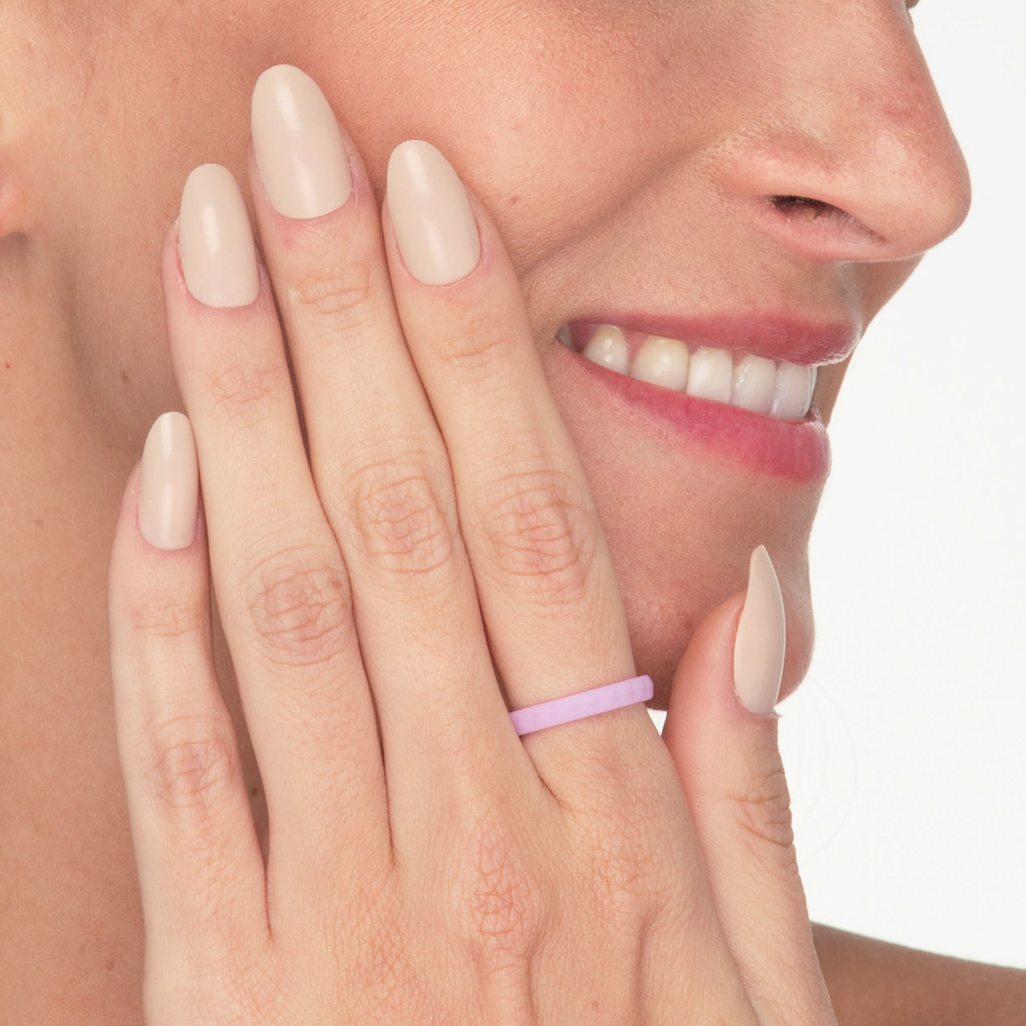 The Violet Halo - Women's Silicone Ring