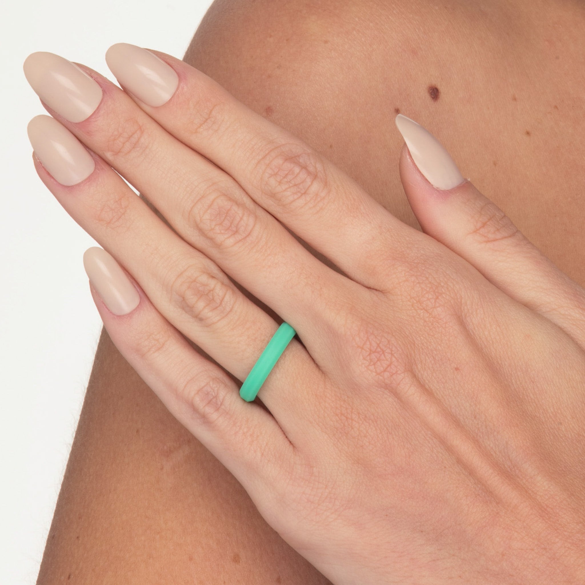 The Teal Temptation - Women's Silicone Ring