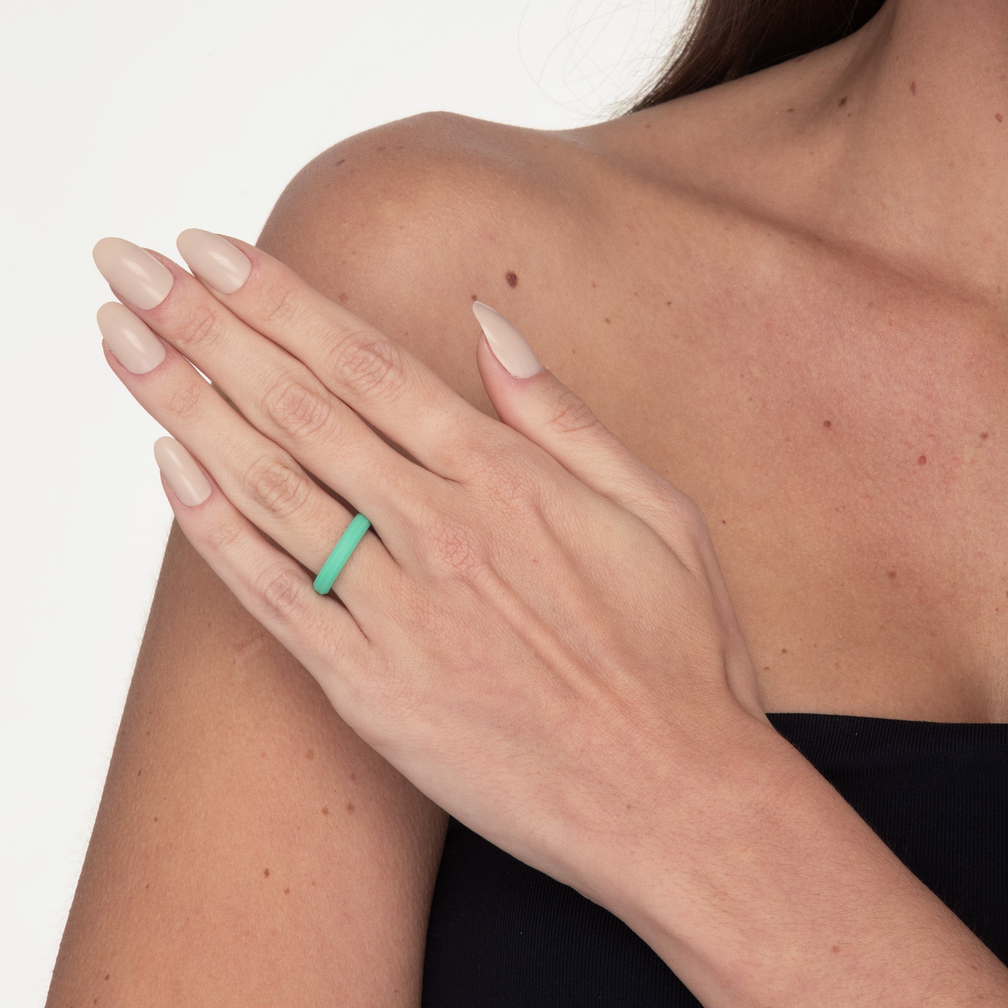 The Teal Temptation - Women's Silicone Ring