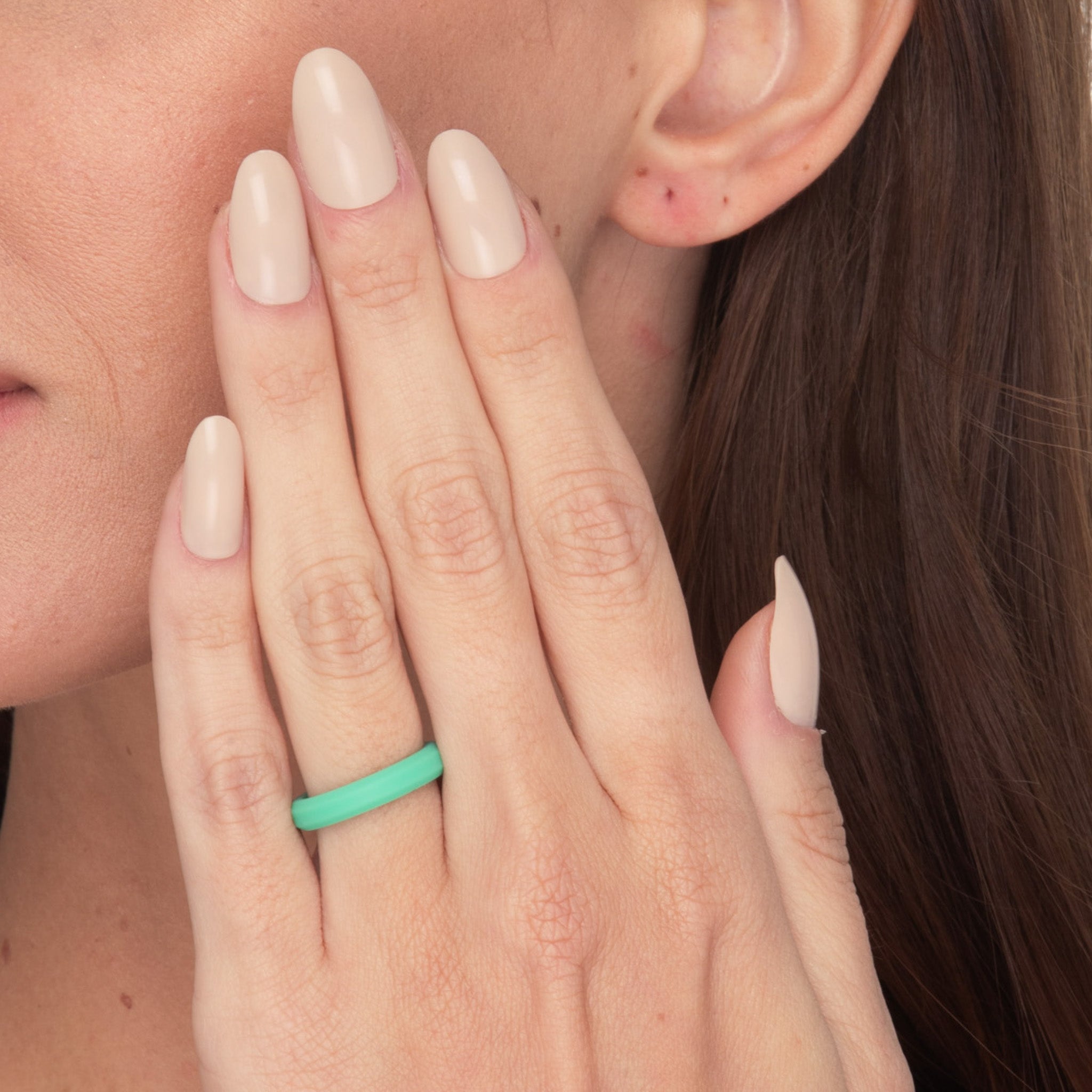 The Teal Temptation - Women's Silicone Ring