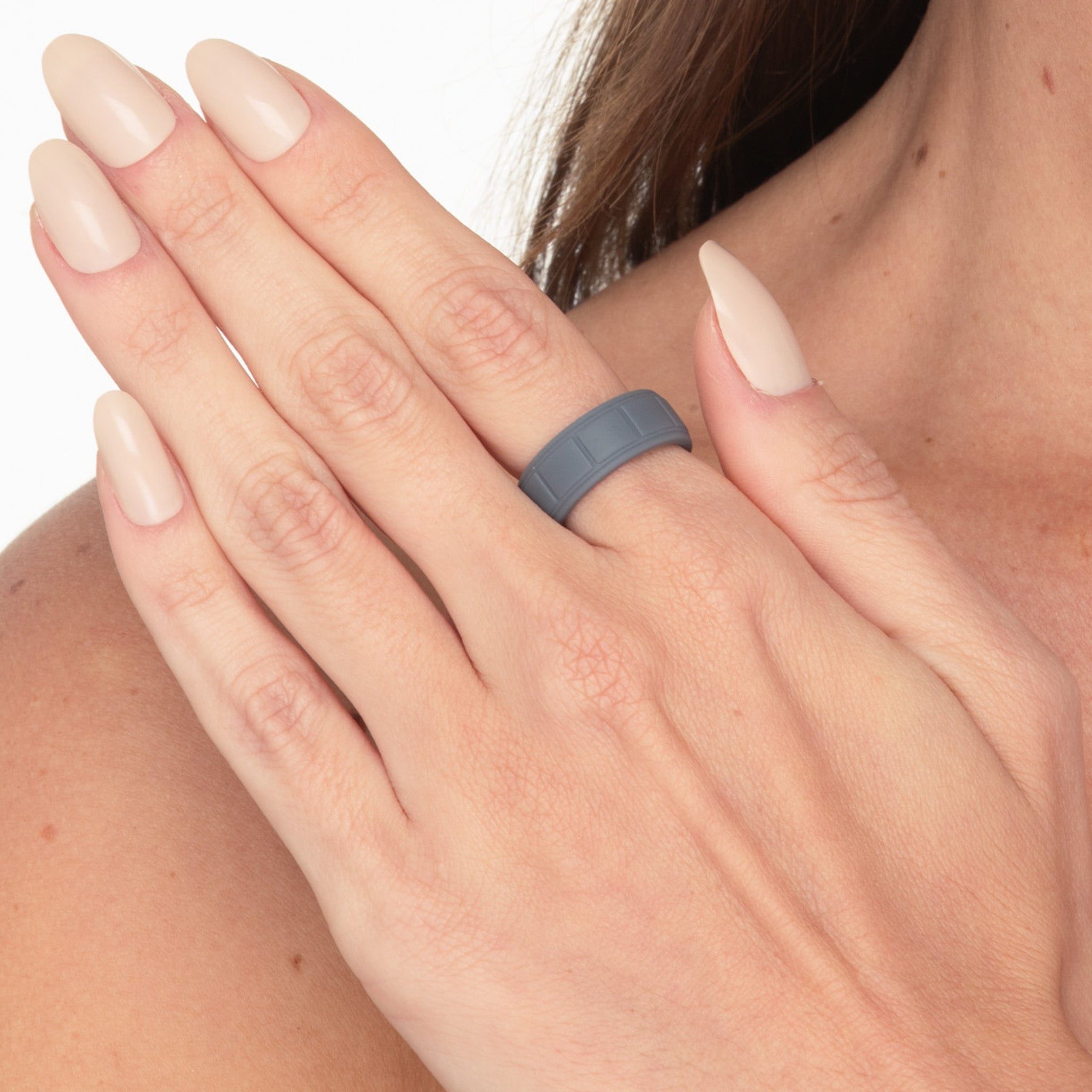 The Pewter - Silicone Ring