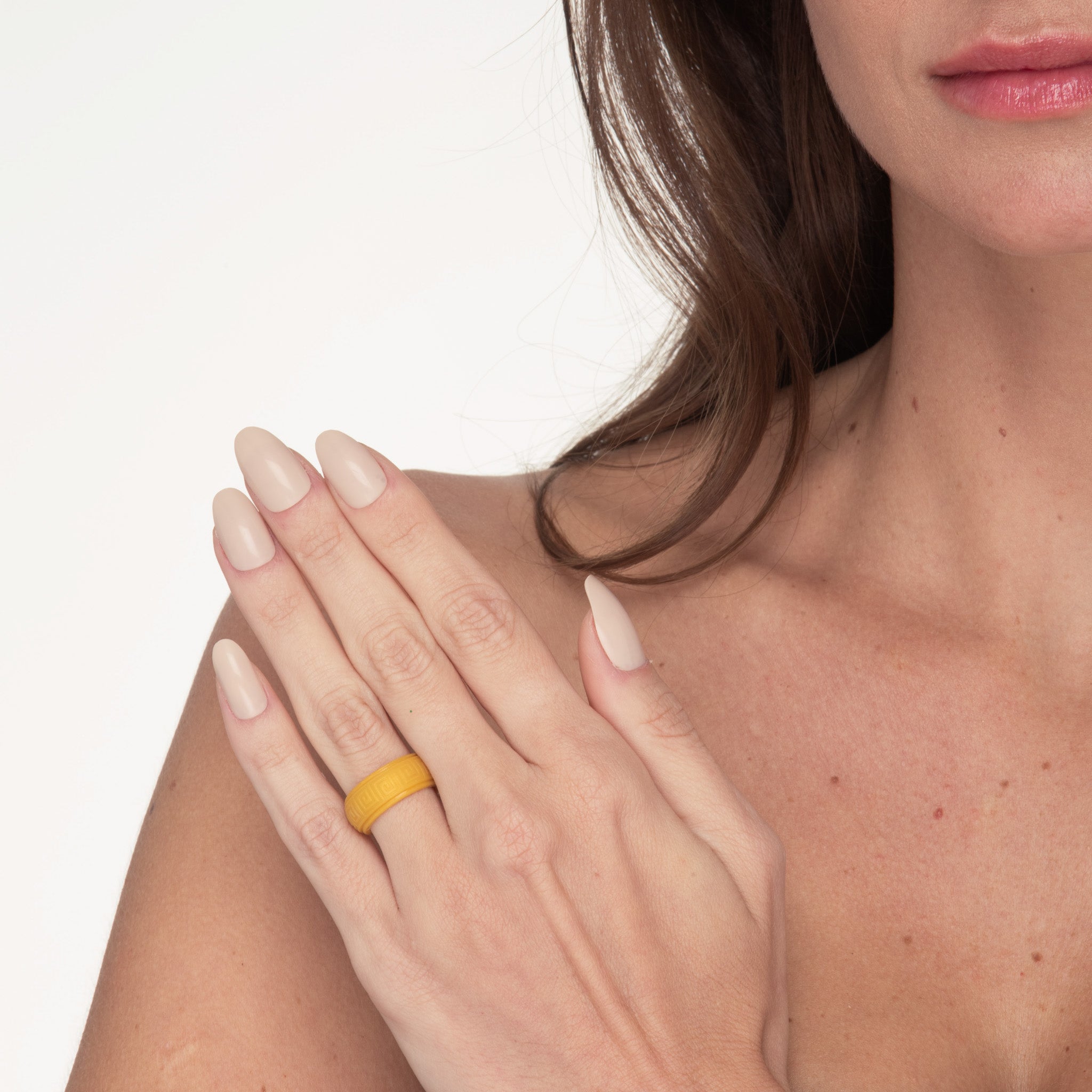 The Citrine - Silicone Ring