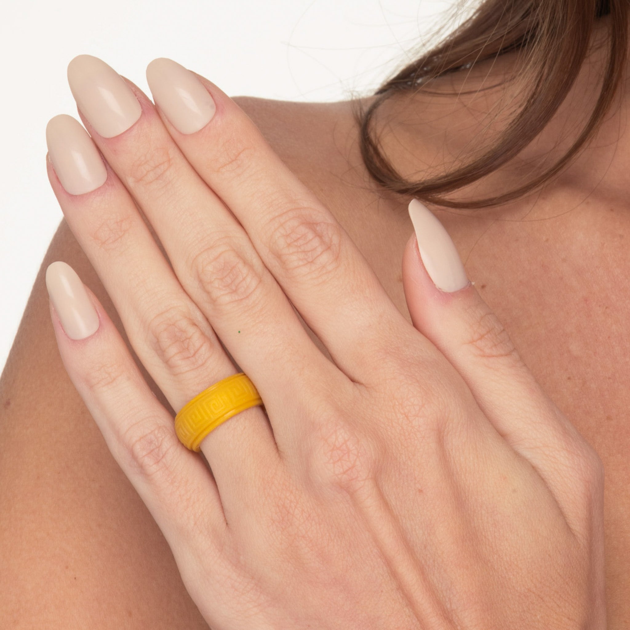 The Citrine - Silicone Ring