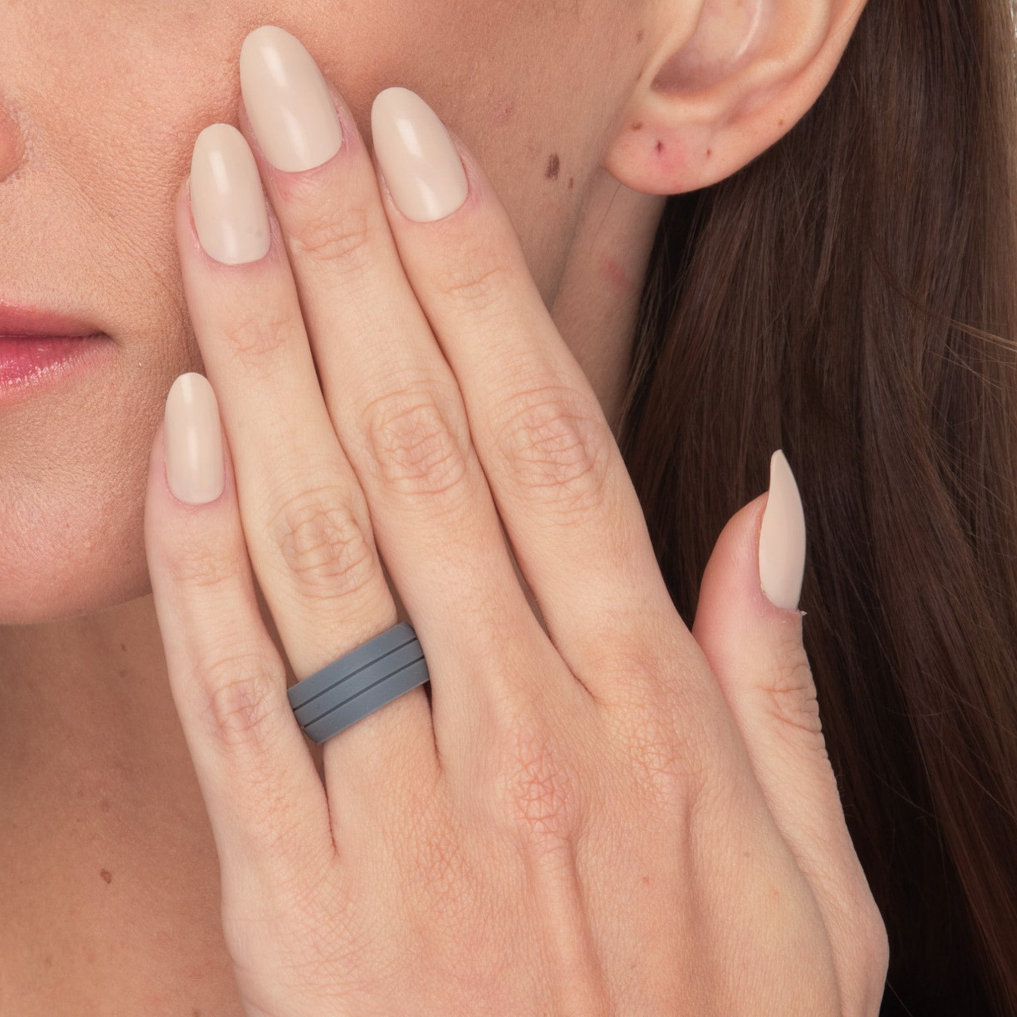 The Gunmetal - Silicone Ring